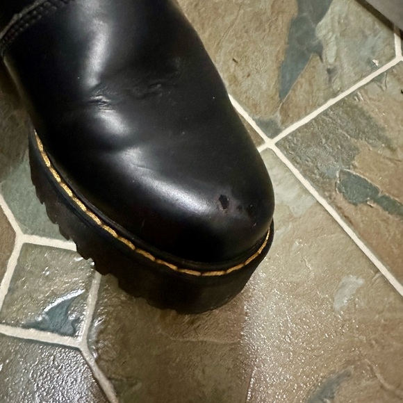 Dr Martens Black Platform Boots - Picture 5 of 5